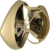 Miabella's Carat T.G.W. Morganite עגול וקראט T.W. סט טבעת כלות זהב של יהלום 10KT